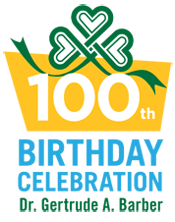 100th Birthday Celebration Logo