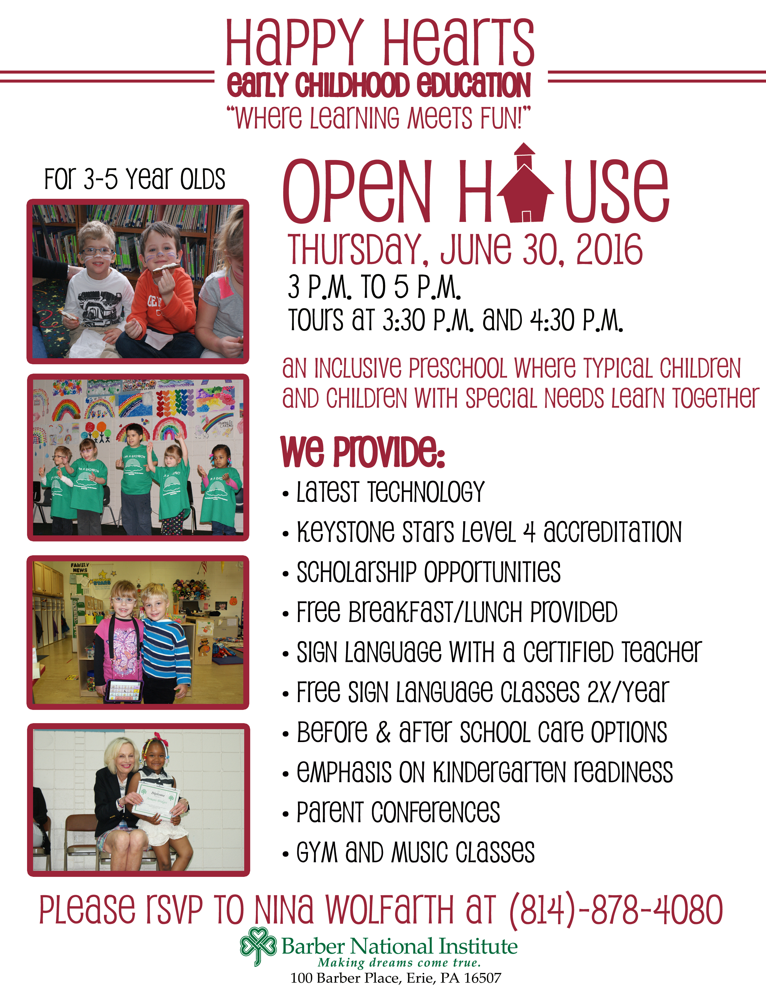Happy Hearts Open House