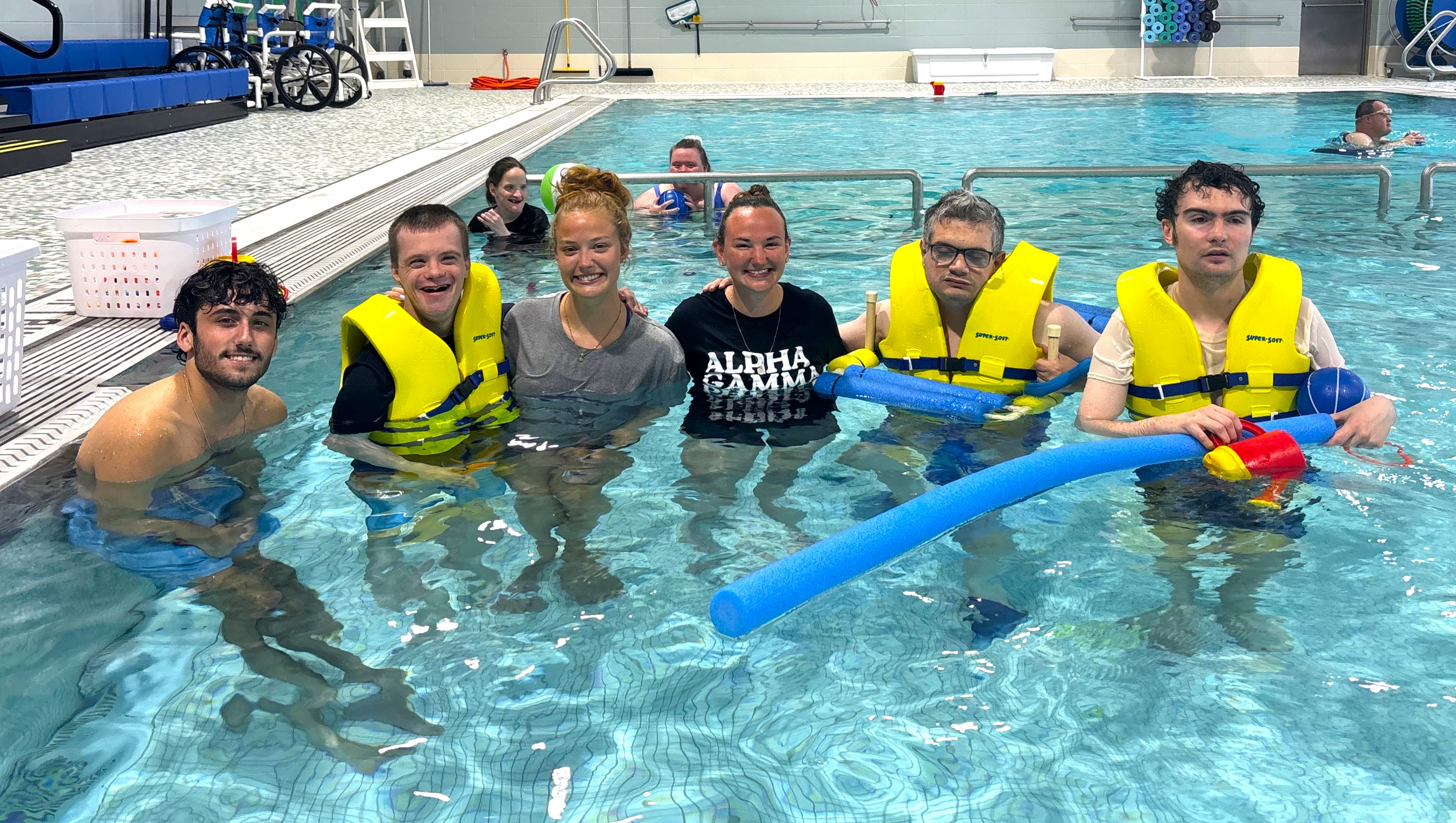 community pool session