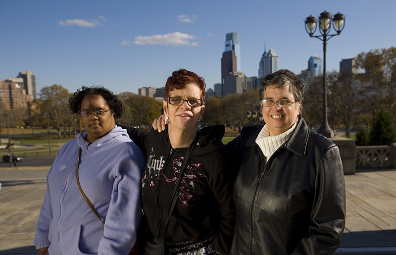 Family Members & Advocates Provide Support in Philadelphia, PA