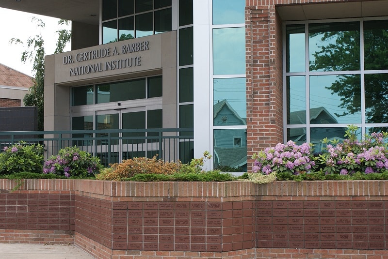 Exterior of the Barber National Institute main campus in Erie, PA