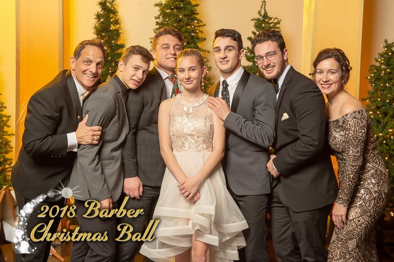 2018 Barber Christmas Ball - Photo Booth