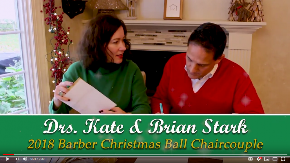 2018 Barber Ball Chaircouple Message