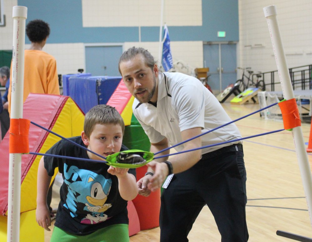 Students Take on the Mini-Beast Course 2019