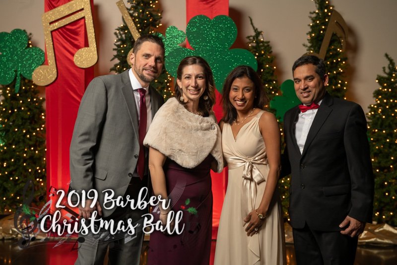 2019 Barber Christmas Ball Photo Booth Christmas Ball Past Highlights