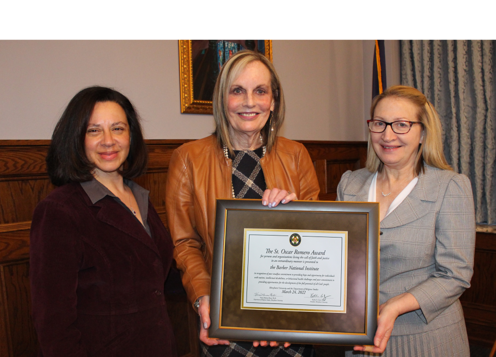 Mercyhurst Presents Award