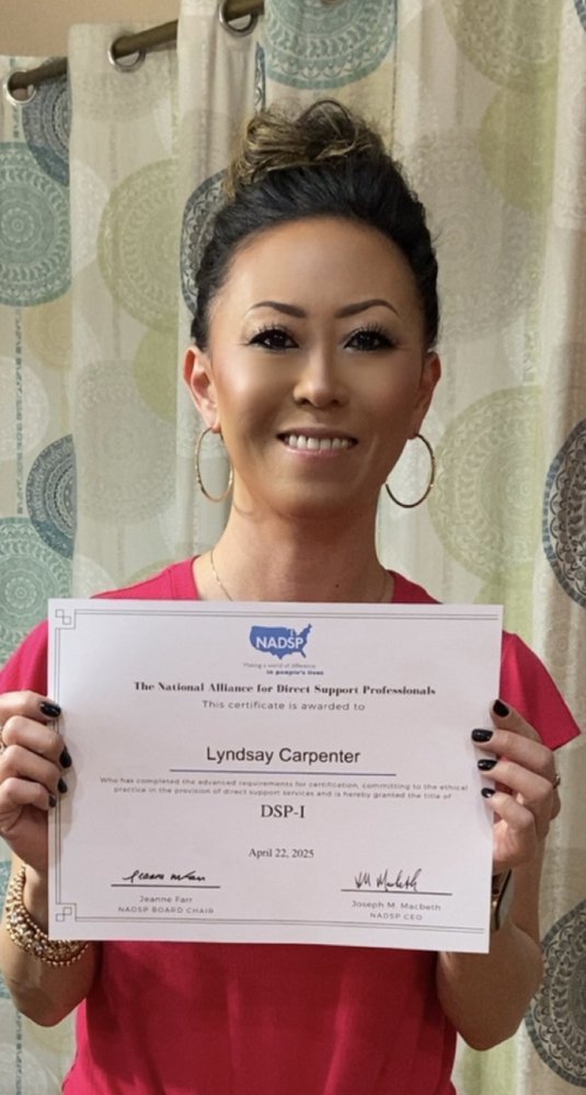 DSP Certification - Lyndsay Carpenter