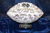 Winner of Notre Dame Team-Signed Football Raffle Announced
