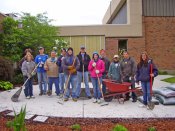 Erie Insurance Volunteers Help Beautify Gardens