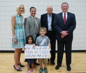 Donors Recognized for Gymnasium Renovation