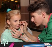 Santa Visits Delight Children and Families