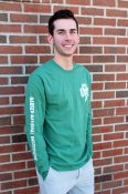 Barber National Institute Green Long Sleeve Shirt