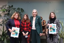 County Executive Christina Vogel and Mayor Daria Devlin Visit Barber National Institute