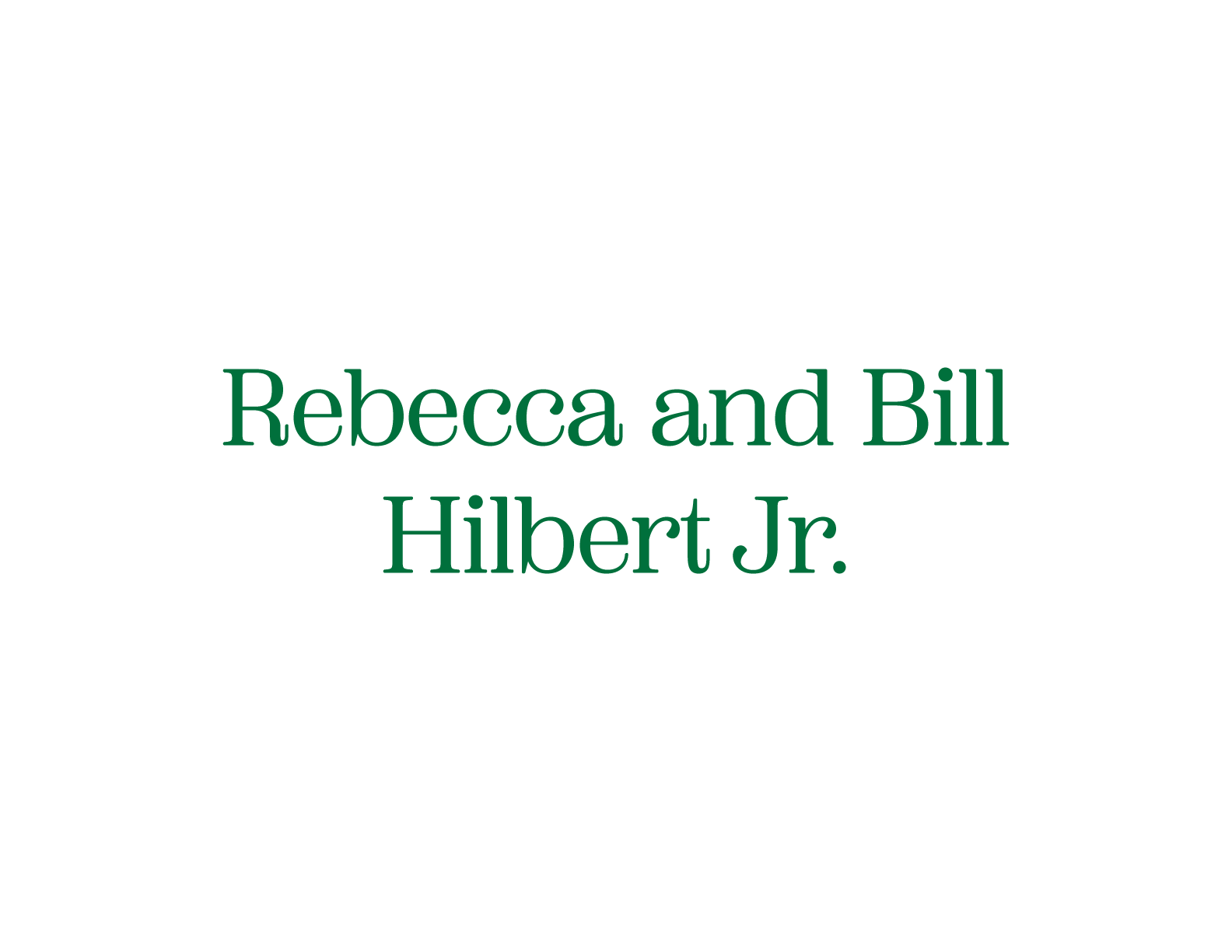  Rebeccabillhilbertjr
